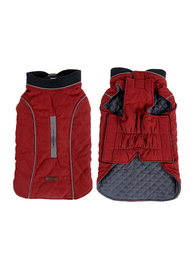Winter Warm Pet Vest Coat Red - Image 3