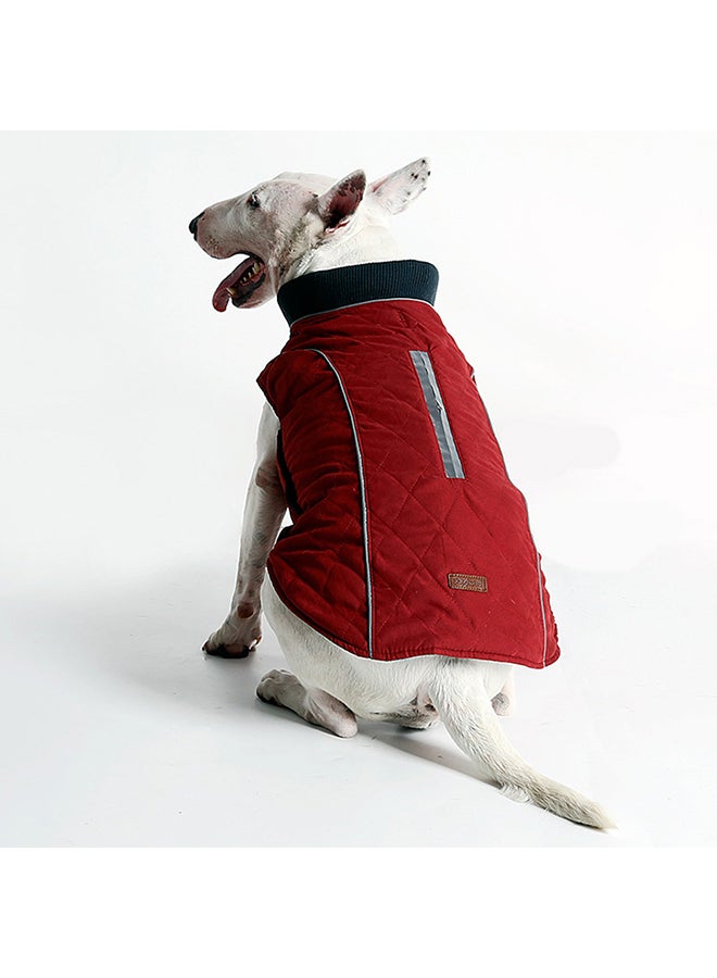 Winter Warm Pet Vest Coat Red - Image 5