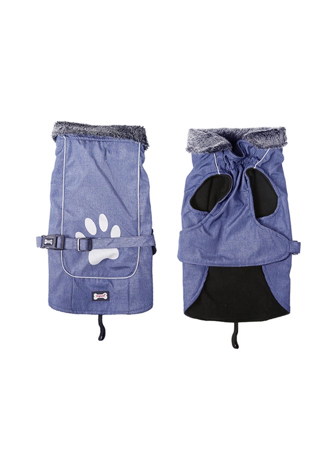 Winter Warm Thicker Dog Coat Pink/Red - Image 4
