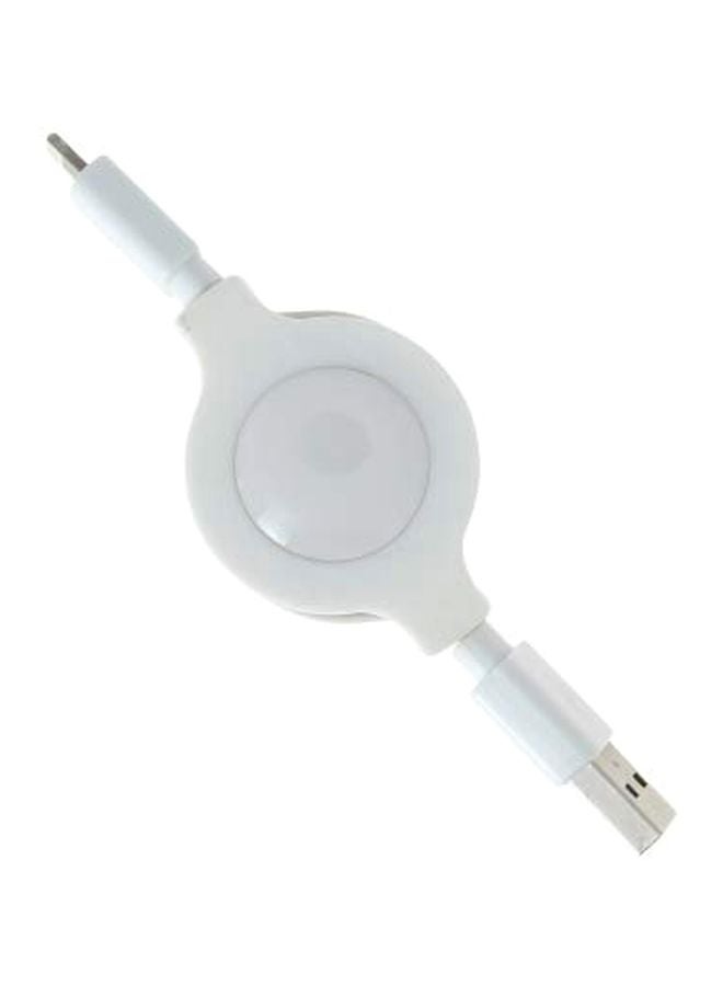 إنرجايزر كابل USB عالي التقنية قابل للسحب أبيض - Image 2