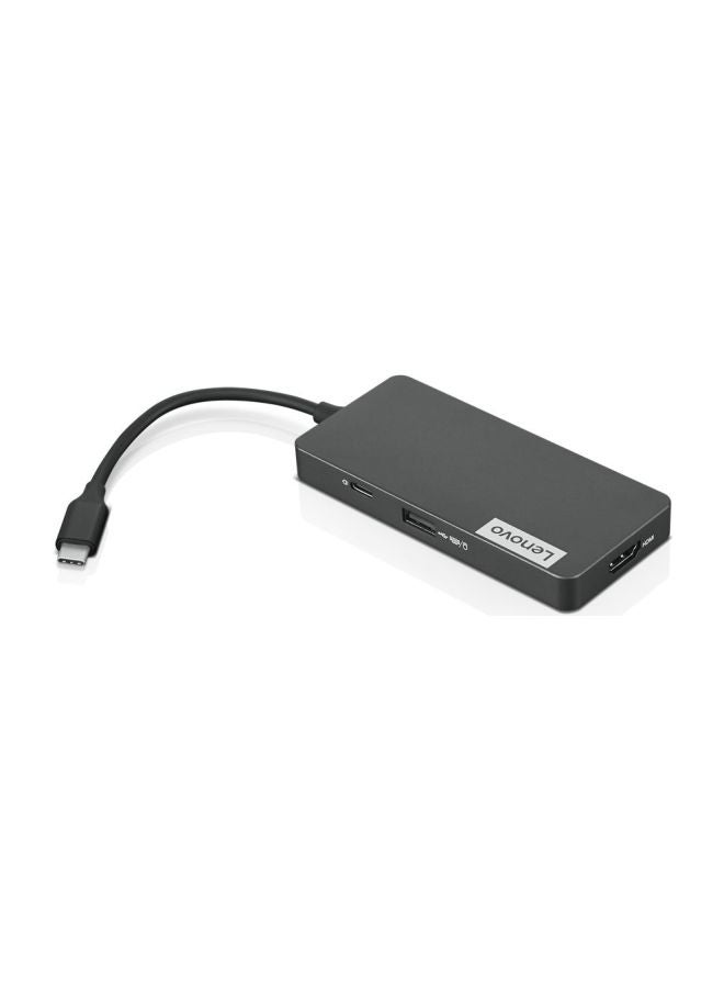 7-in-1 Type-C Multi-Port Charging Station Black