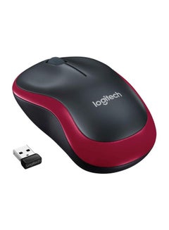 Logitech High Grade M185 Mouse Black/Red  - Image 1