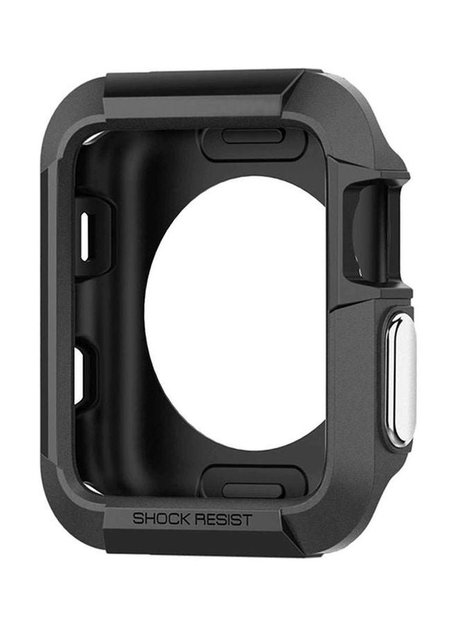 Perfii Protective Case Cover For Apple Watch Series 1/2/3 Black - Image 1