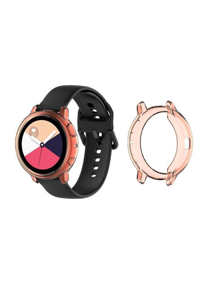 Perfii Bumper Case Cover For Samsung Active 2 Smartwatch Rose Gold - Image 2