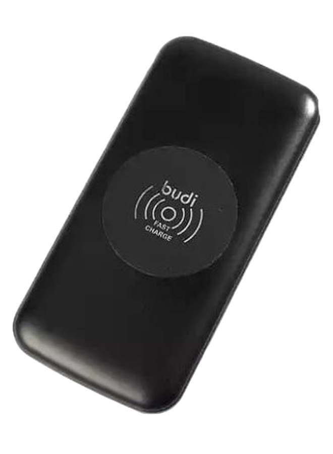 budi Quick Charge Wireless Power Bank Black - Image 1