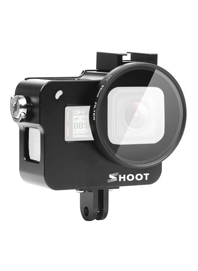 شووت إطار هيكلي واقٍ للكاميرا مصنوع من خليط الألومنيوم مكون من 8 قطع مع طقم فلاتر أسود - Image 2