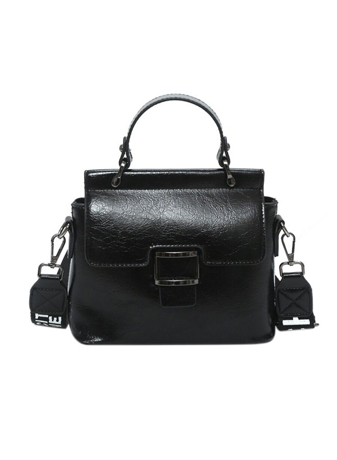 Generic - Casual Elegant Brief Style Satchel Black - Image 1