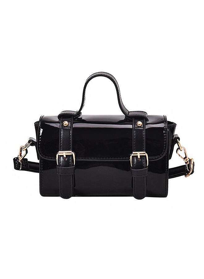 حقيبة ساتشيل عصرية خفيفة الوزن أسود