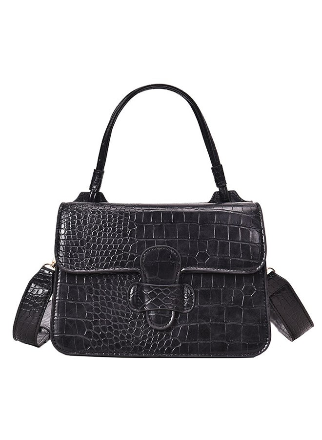 حقيبة ساتشيل عصرية خفيفة الوزن أسود