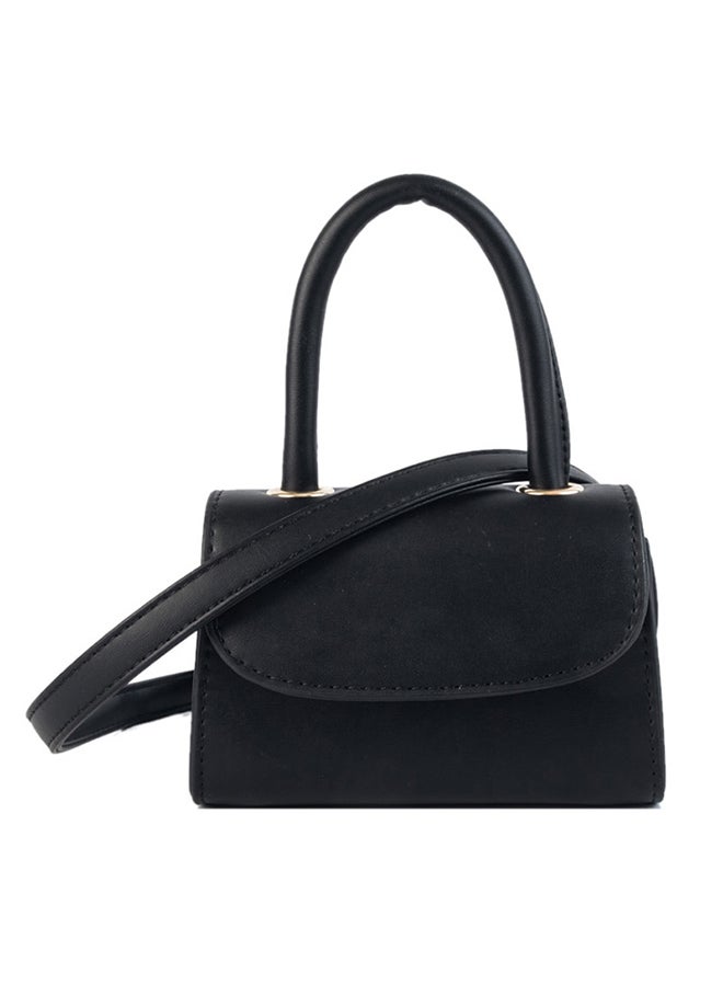 حقيبة ساتشيل أنيقة خفيفة الوزن أسود