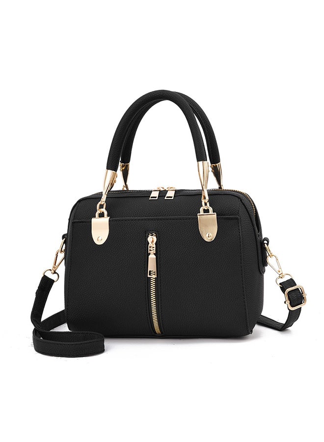 حقيبة ساتشيل عصرية وخفيفة الوزن أسود