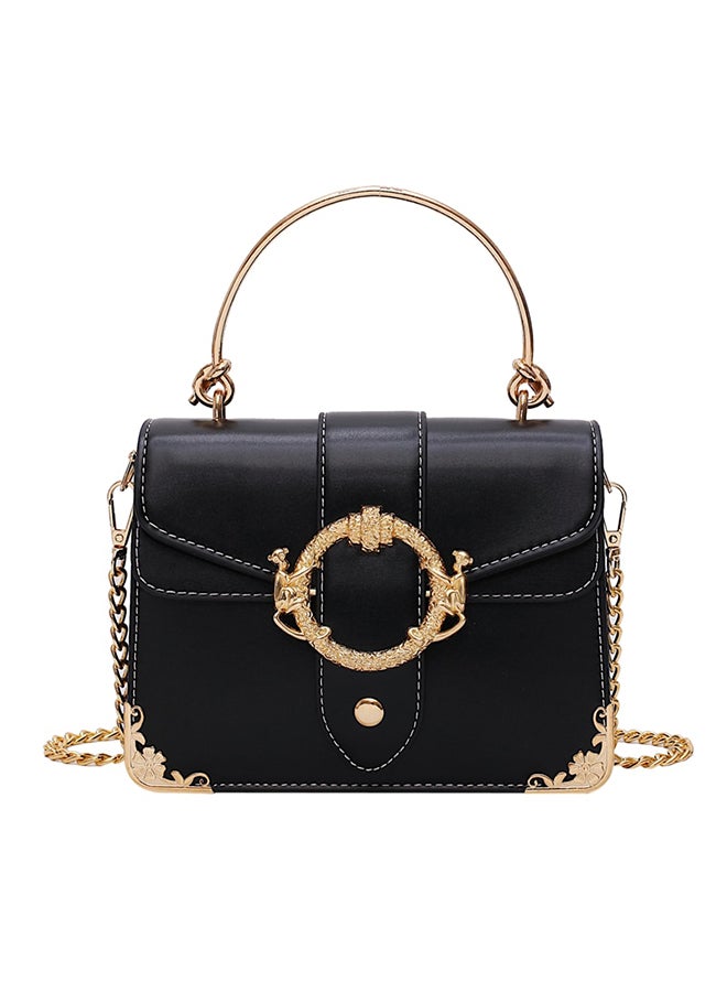 حقيبة ساتشيل عصرية خفيفة الوزن أسود