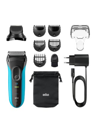 Series 3 Shave And Style Rechargeable Wet And Dry Shaver Blue - v1580216304/N27456999A_1