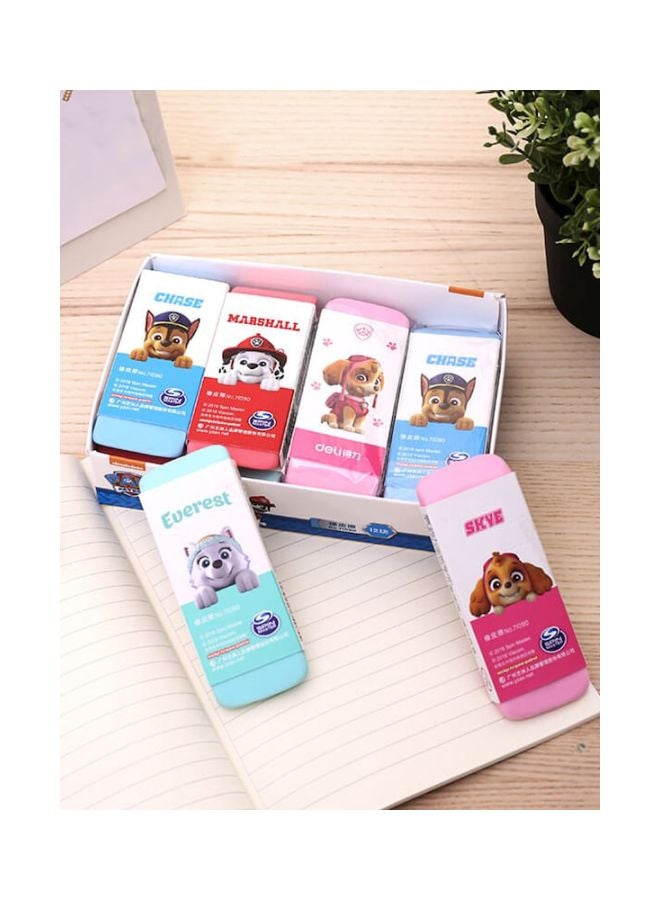 Beauenty 12-Piece Eraser Blue/Red/Pink  - Image 4