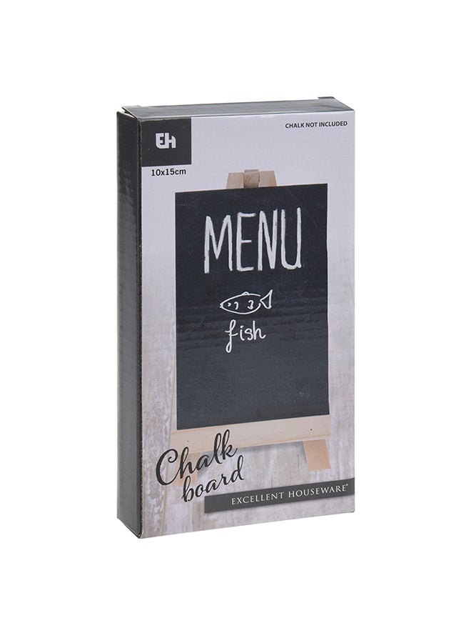 Koopman Blackboard With Stand Black 10x15cm  - Image 3