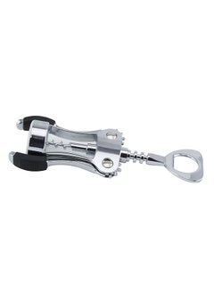 Home Stainless Steel Bottle Opener Silver 5x5x3cm 
