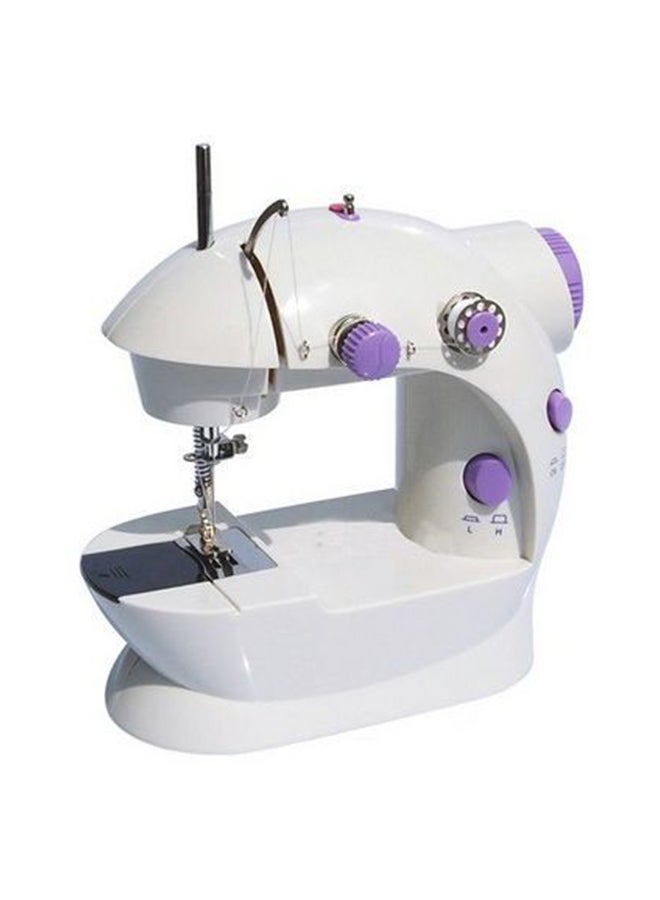Electric Mini Sewing Machine White - Image 1