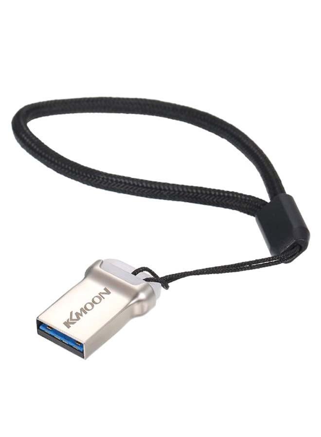 KKmoon Portable Mini U-Disk USB Flash Drive C8245-64-1 Silver/Black  - Image 1