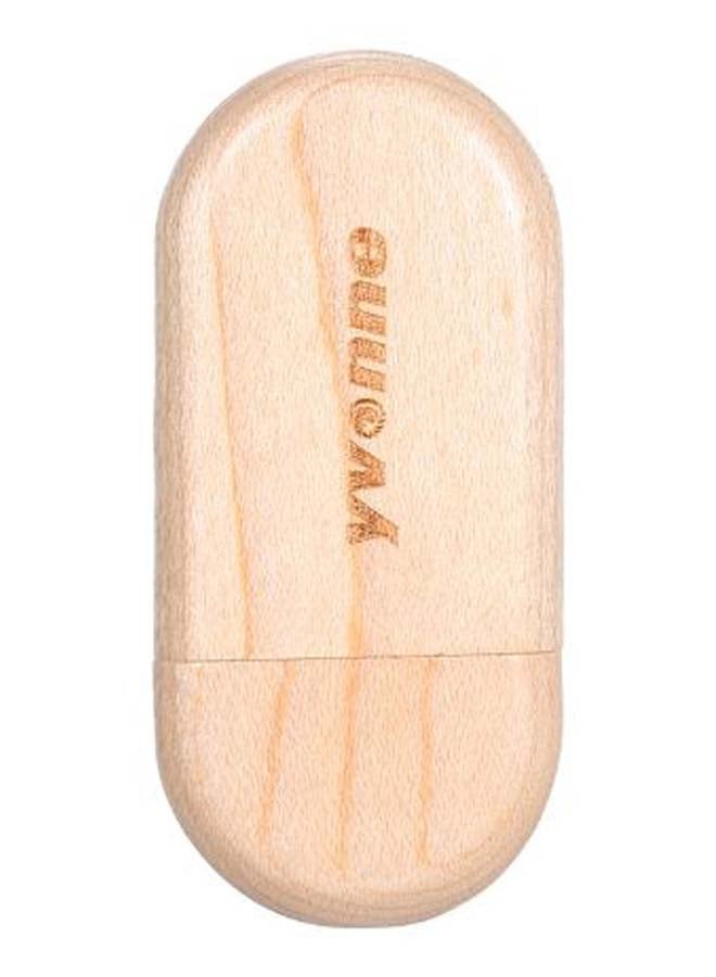 yvonne Oval Shaped USB Flash Drive C6716-64-1 Beige/Silver  - Image 2