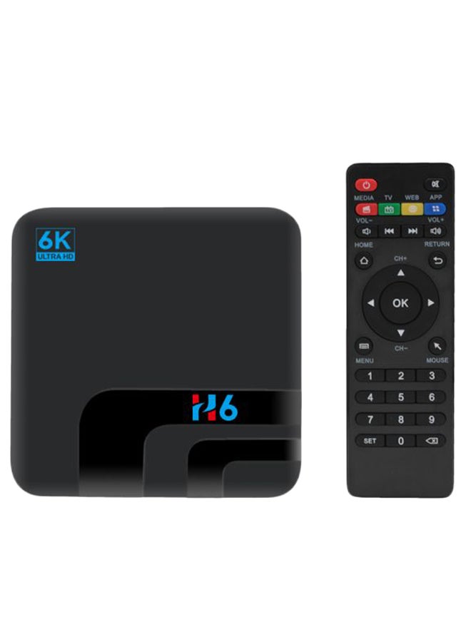 H6 Intelligent Set Top Box With Remote Control Black - Image 1