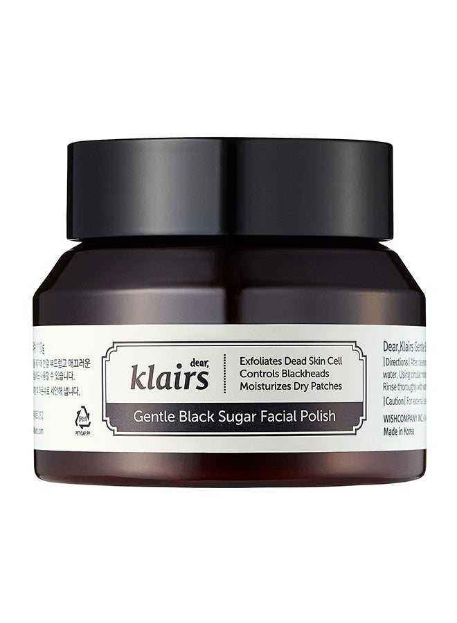 Klairs Gentle Black Sugar Facial Polish Scrub 110grams  - Image 1