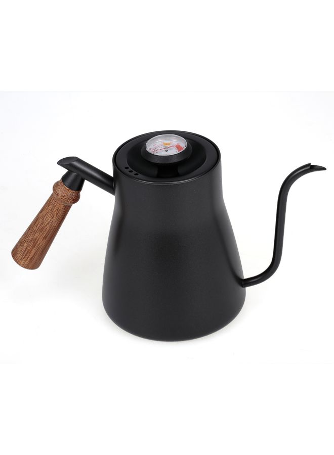 Generic - Coffee Kettle With Hand Drip Black 0.85Liters - Image 1