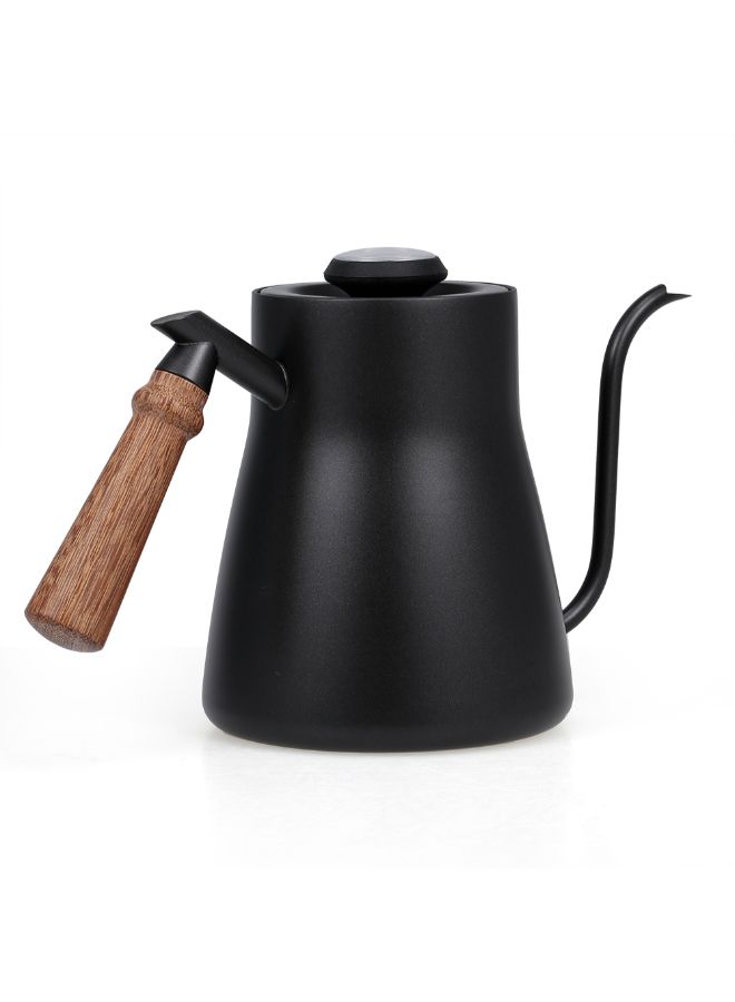 Generic - Coffee Kettle With Hand Drip Black 0.85Liters - Image 1