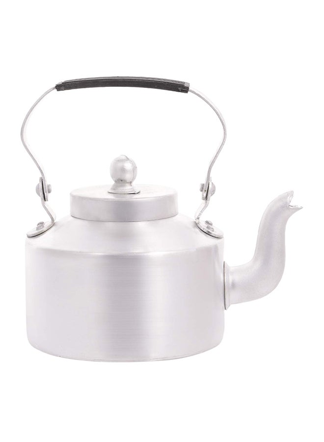 راج غلاية ألومنيوم بمقبض فضي 1.5لترات - Image 1