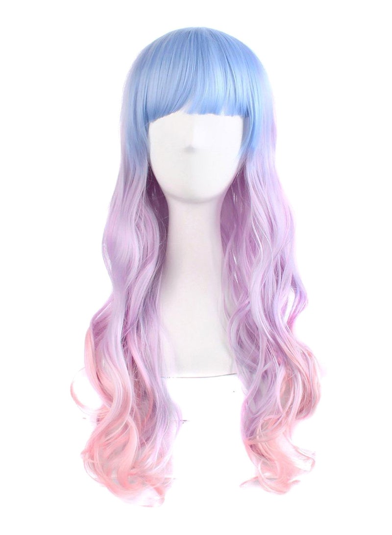 Lolita Cosplay Hair Wig Light Blue/Light Purple/Pink 70cm - v1580224081/N34083097A_1