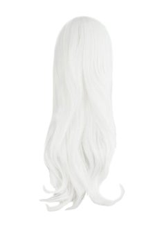 MapofBeauty Long Curly Cosplay Hair Wig White 70cm  - Image 2