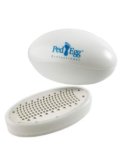 Ped Egg Pedicure Foot File White/Silver