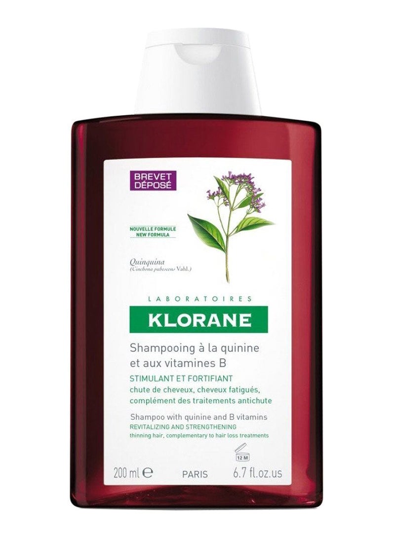 Klorane Fortifying Treatment Vitamin B Quinine Shampoo 200ml