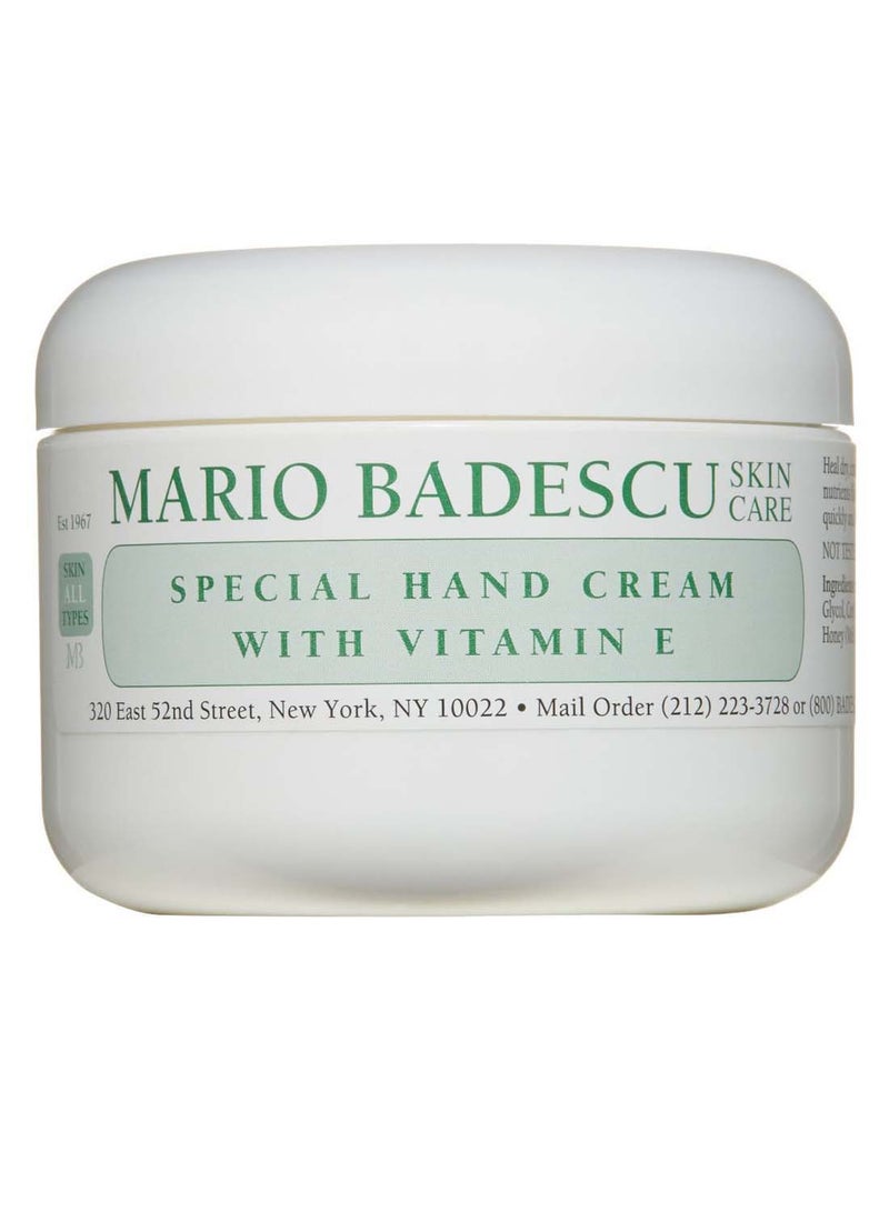 MARIO BADESCU Special Hand Cream With Vitamin E - Image 1