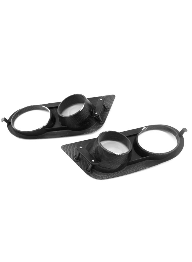 Generic 2-Piece Ham Style Air Duct Fog Light Frame For BMW E46 M3 2001-2006  - Image 2
