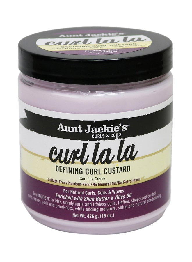 Aunt Jackie's Curl La La Defining Custard Hair Creme Multicolour 426grams  - Image 1