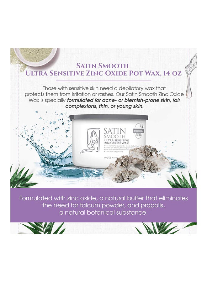 Satin Smooth - Ultra Sensitive Zinc Oxide Pot Wax Multicolour - Image 1