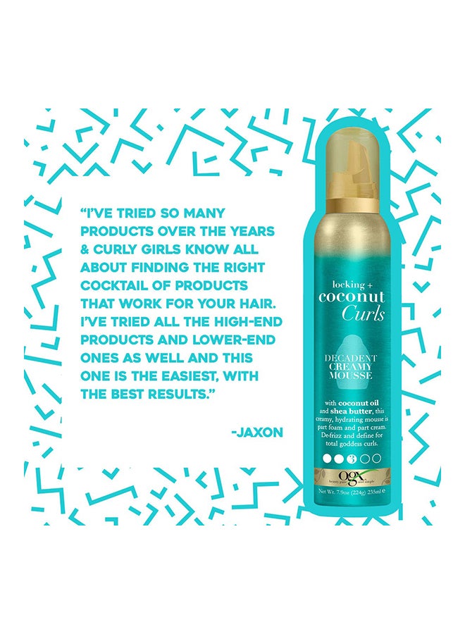 أو جي إكس موس كريمي لطيف لوكنج بلس كوكنت كرلز بيج - Image 2