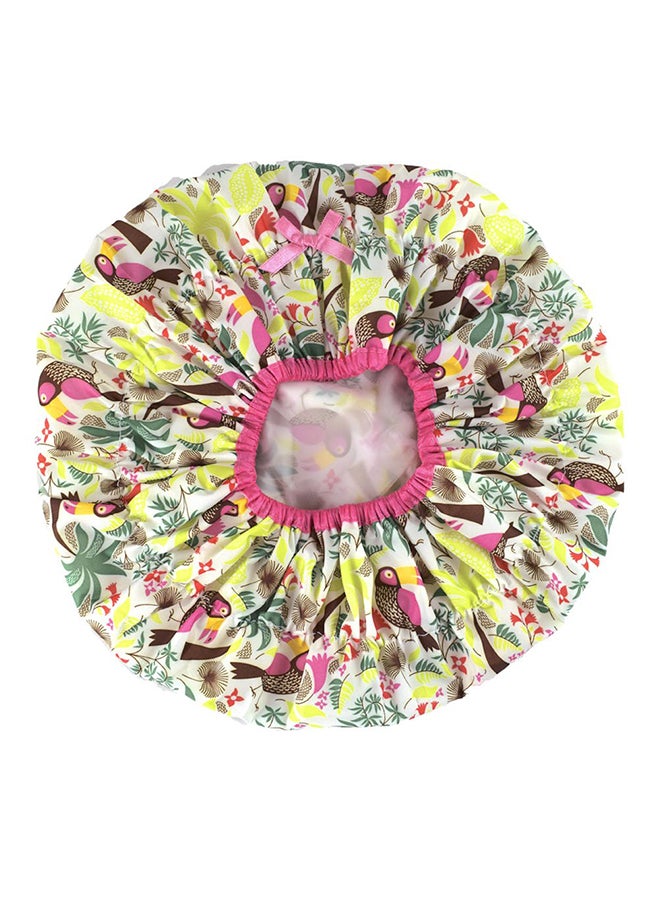 Betty Dain Fashionista Collection Mold Resistant Lined Shower Cap Multicolour 10.5X17.5X15.9inch  - Image 3