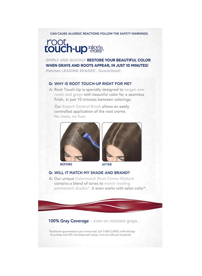 CLAIROL - Pack Of 2 Permanent Easy Root Touch-Up 5G Kit Medium Golden Brown 6.37X2.4X2.4inch - Image 1