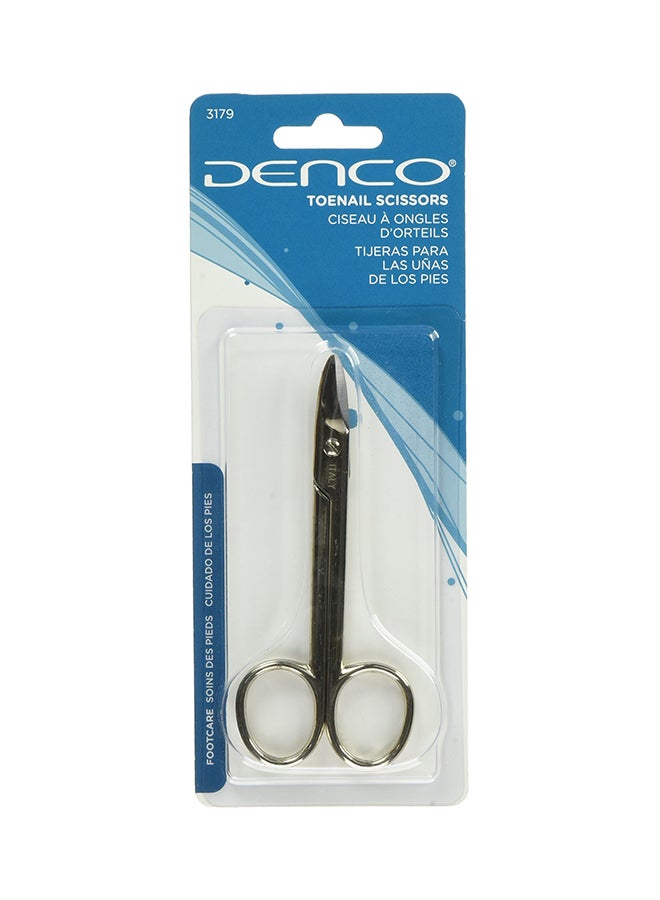 Denco Toenail Scissors Silver 0.29X7.12X2.75inch - Image 2