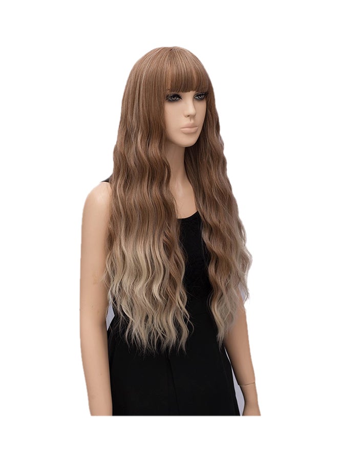 نتجو شعر مستعار كيرلي وطويل ومقاوم للحرارة بمظهر طبيعي - Image 2