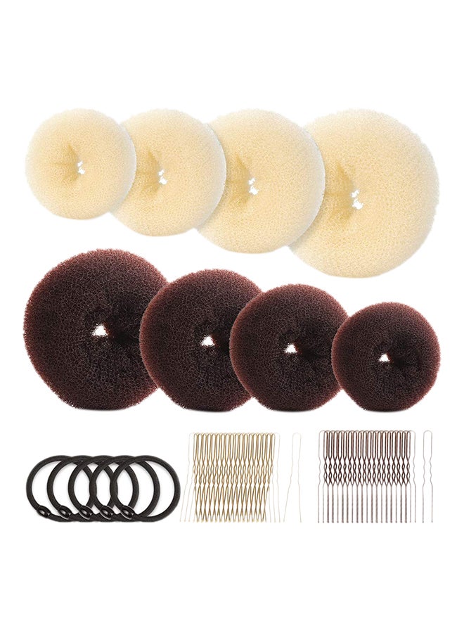 Donut Bun Maker Set Brown/Beige 2.8X0.98X2.9 - v1580231667/N33727541A_1