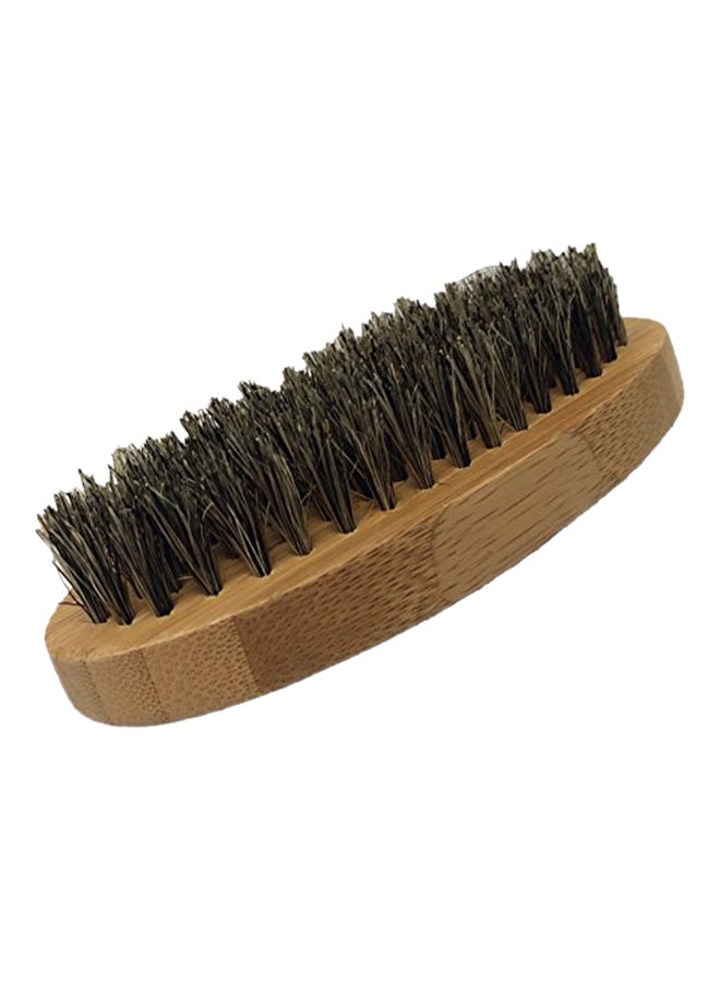G.B.S Deluxe Wooden Beard Comb And Brush Set Brown - Image 3