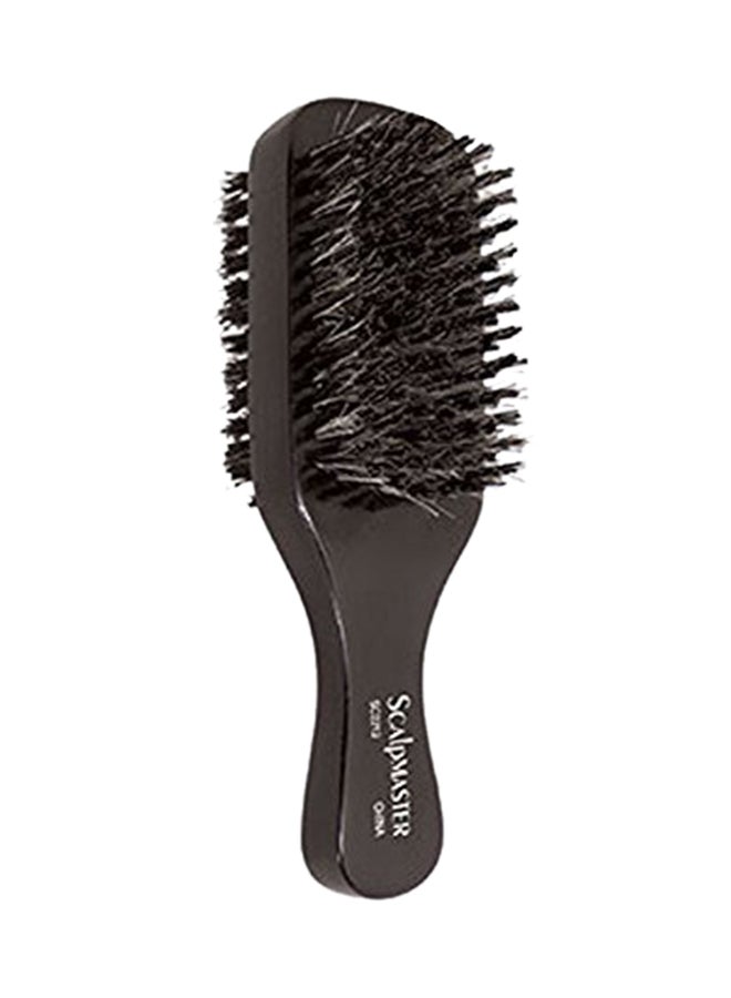 Burmax Barber Grooming 2 Sided Club Brush Black 2X4X2.8inch