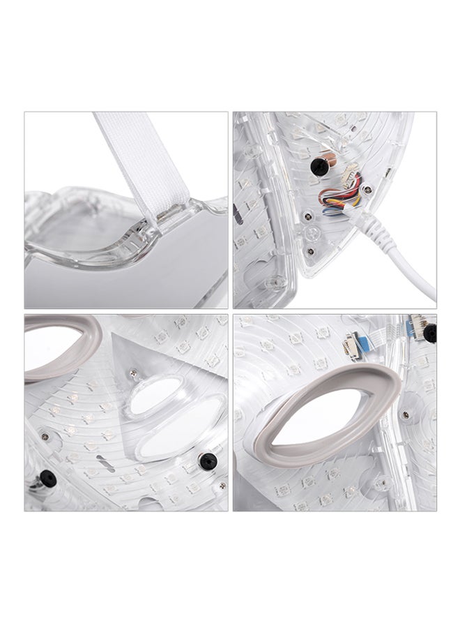 LED 7 Color Face Mask Machine White/Black 7.87  x7.87  x9.84inch - Image 2