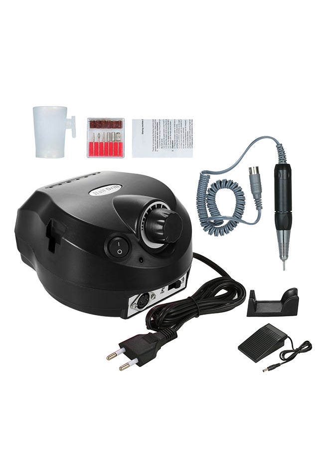 Generic Professional Electric Nail Manicure Pedicure Drill Machine Black 