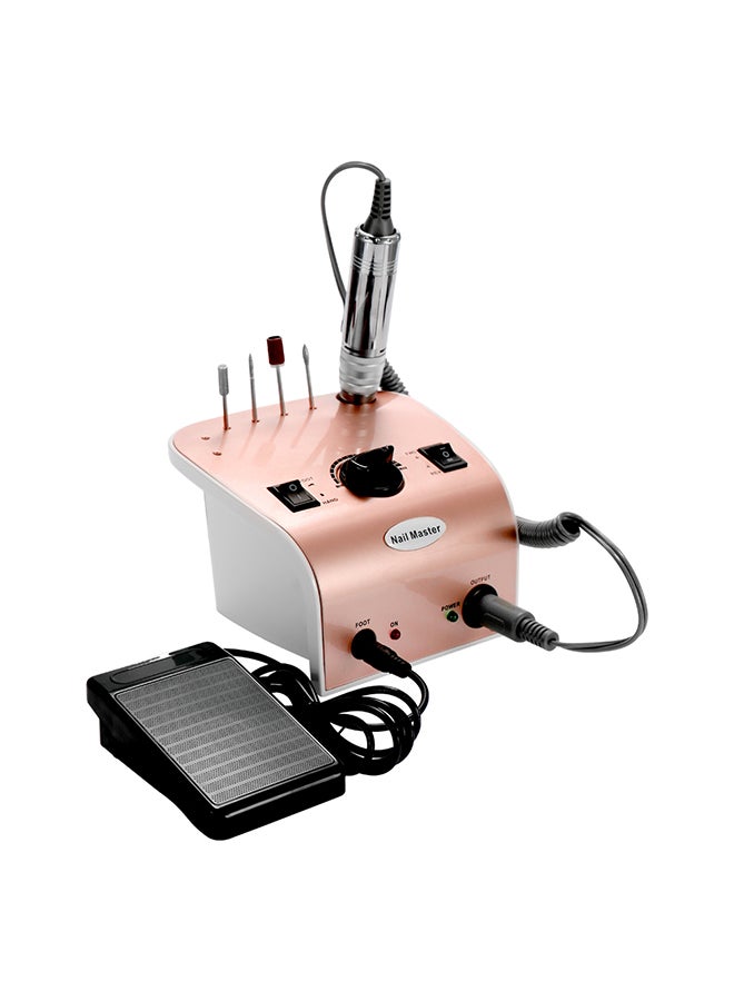 Generic 35000r Electric Nail Polish Removing Drill Machine Pink 26 x 11 x 20cm 
