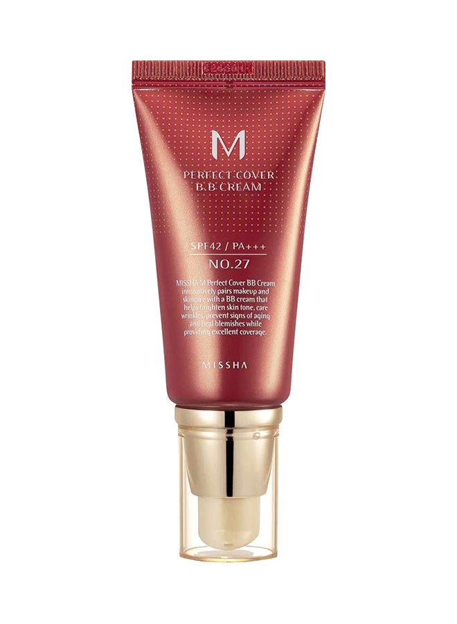 Missha Perfect Cover BB Cream Honey Beige 490grams - Image 1