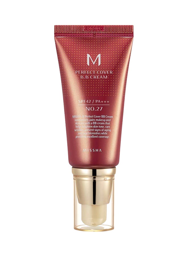 Missha Perfect Cover BB Cream Honey Beige 490grams - Image 2