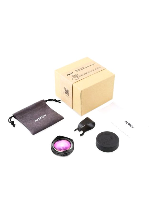 Aukey Optic Pro Lens 110 degree Wide Angle Clip-on Cell Phone Camera Black  - Image 4
